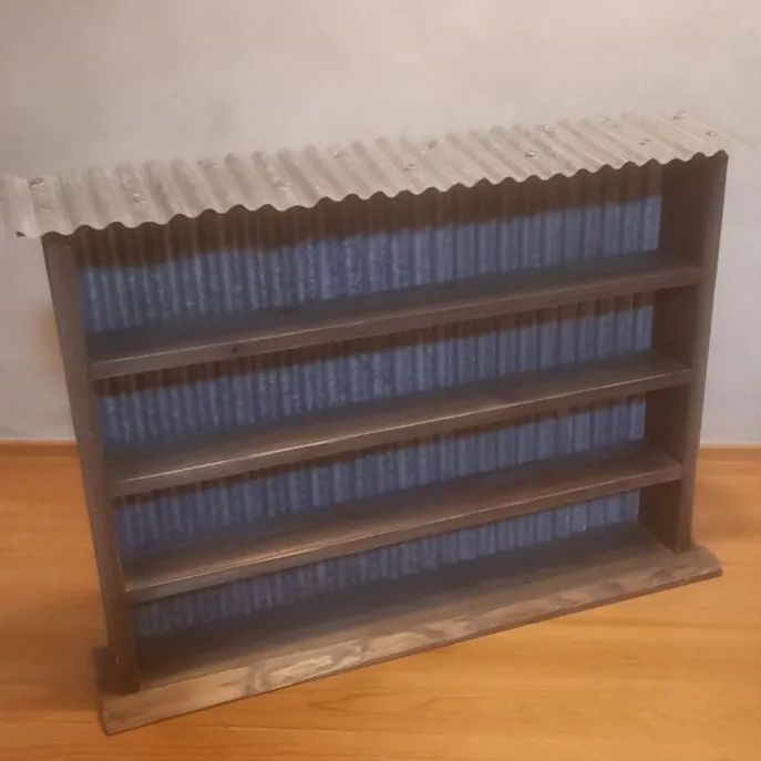 ヴィンテージ調マルシェディスプレイ台 シェルフ