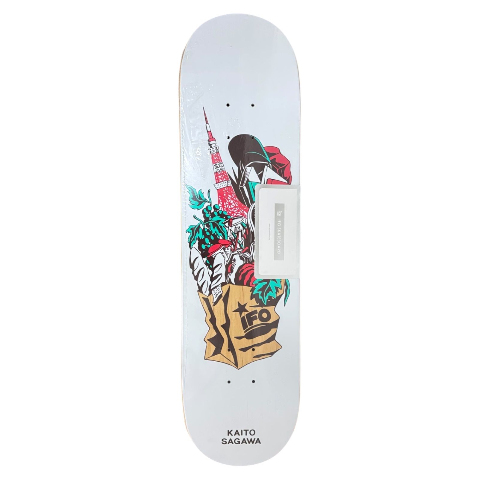 IFO SKATEBOARD × VERDY PAPER BAG KAITO SAGAWA SKATEBOARD DECK ヴェルディ 佐川海斗 スケートボードデッキ