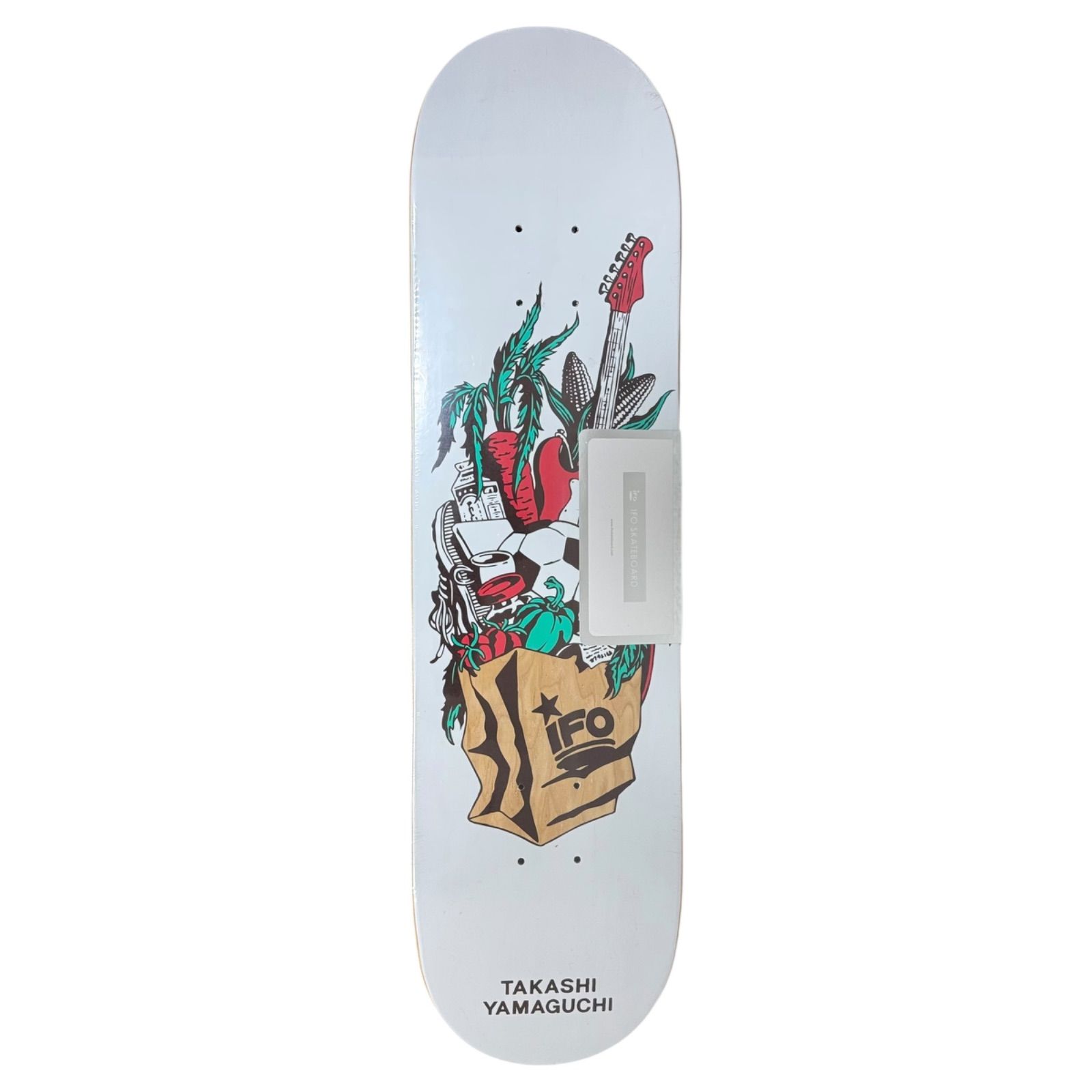 IFO SKATEBOARD × VERDY PAPER BAG TAKASHI YAMAGUCHI SKATEBOARD DECK ヴェルディ 山口隆志 スケートボードデッキ