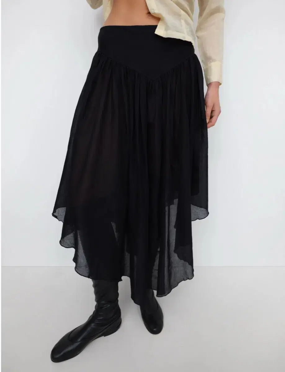 麻アクスタ kite skirt xs
