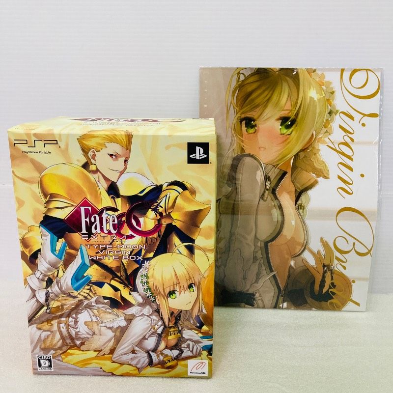 PSP フェイト エクストラ CCC 版 タイプムーン Virgin White Box Fate EXTRA CCC TYPE-MOON Virgin White Box BA15