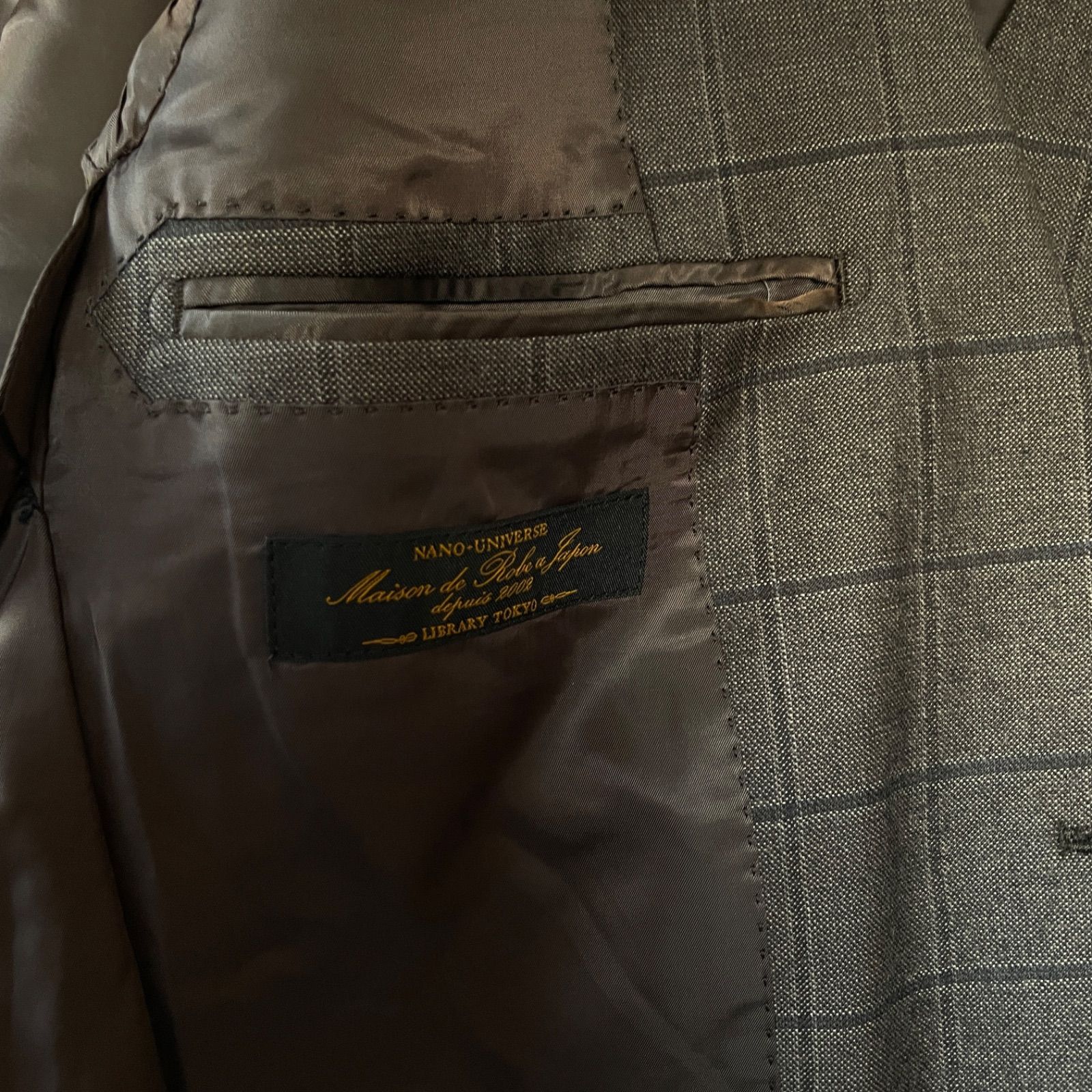 ブラウン チェック