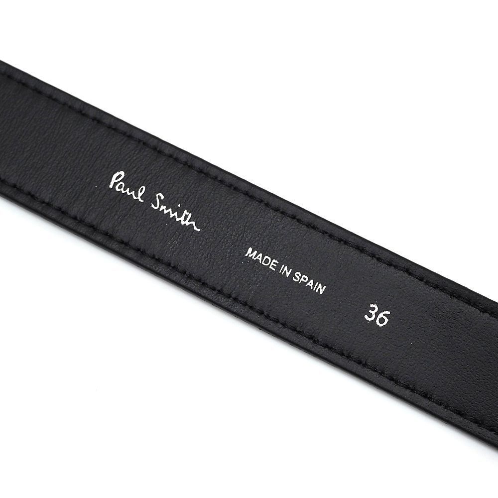 新品 Paul Smith スペイン製 レザーベルト 【サイズ：XL】 ダーク  