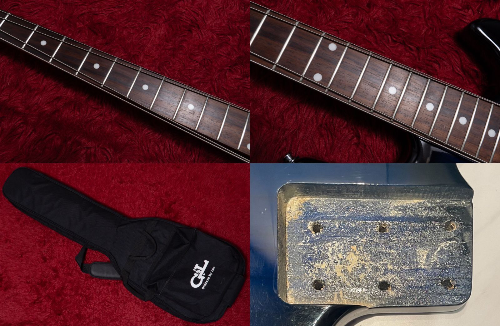  G L 2000 Tribute Blue Burst 4 265 kg GIB横浜 エレキベース ベース