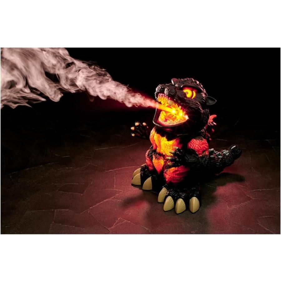 加湿王バーニングゴジラ リニューアル ゴジラ プレゼント 乾燥 湿度 ギフト 吠える 光る SHINE シャイン