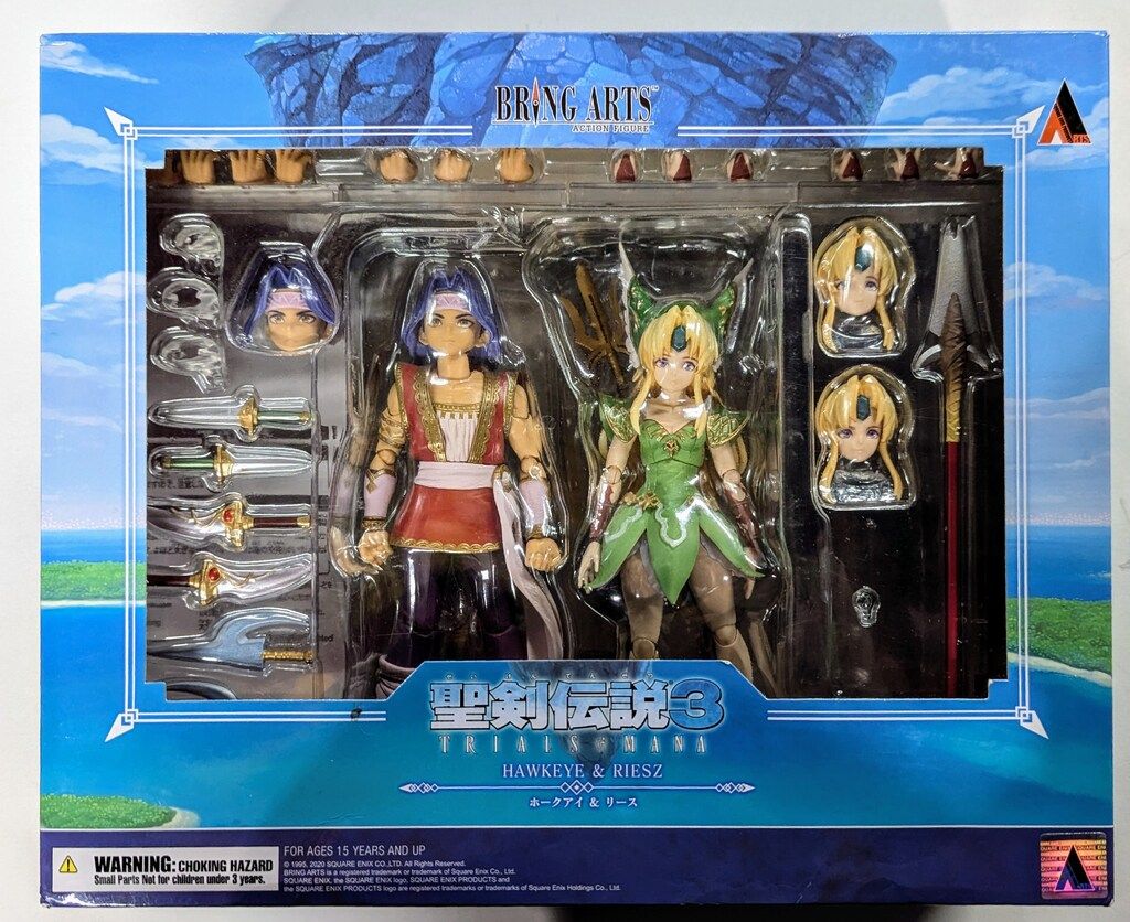 BRING ARTS 聖剣伝説3 ホークアイ リース フィギュアセット 聖剣伝説3