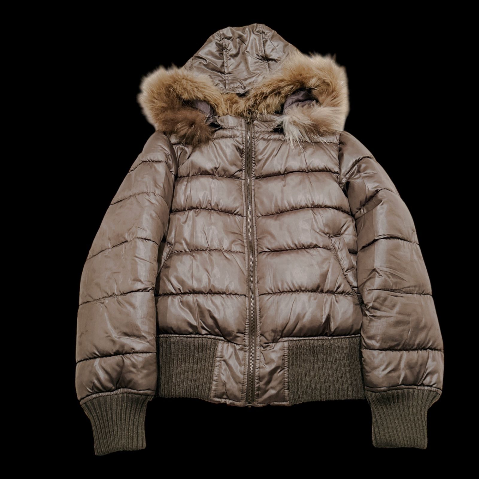 goa ゴア ファーレザージャケット 短丈 中綿 y2k フェアリーグランジ羊革 goa ゴア ファーレザージャケット 短丈 中綿 y2k フェアリーグランジ羊