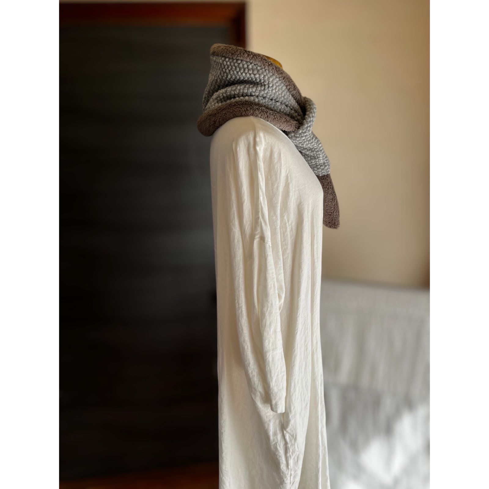 マフラータイプ】tarte・tambourineのネックウォーマー ミナペルホネン