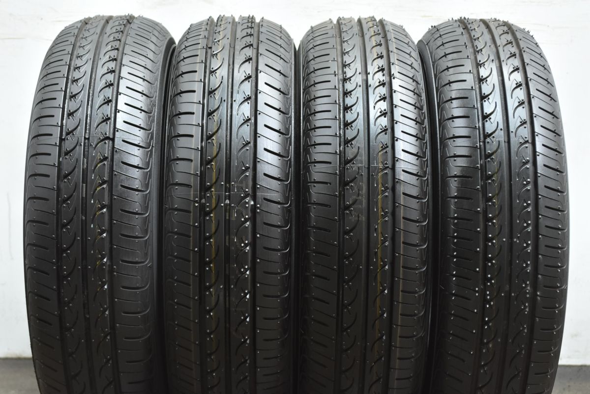 新車外し 製 ヨコハマ ブルーアース 155 65 R 14 4本セット バリ溝 N BOX ONE WGN ワゴンR アルト タント ムーブ サクラ