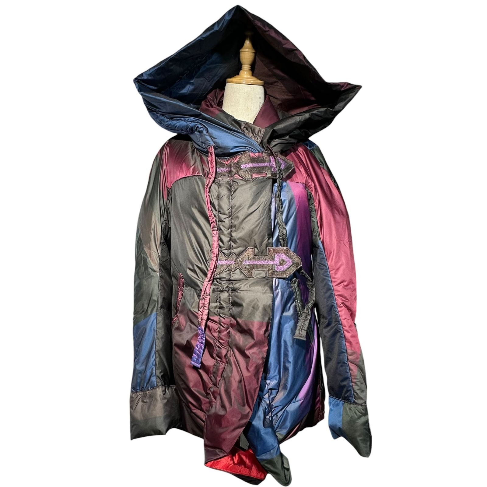 マリテフランソワジルボー　フードミリタリーギミックジャケット MARITHE FRANCOIS GIRBAUD(マリテフランソワジルボー) 10AW アーカイブ