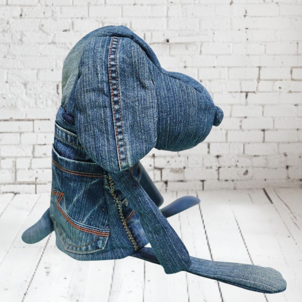 ゴルフヘッドカバー ドライバー用 デニムリメイク ハンドメイド