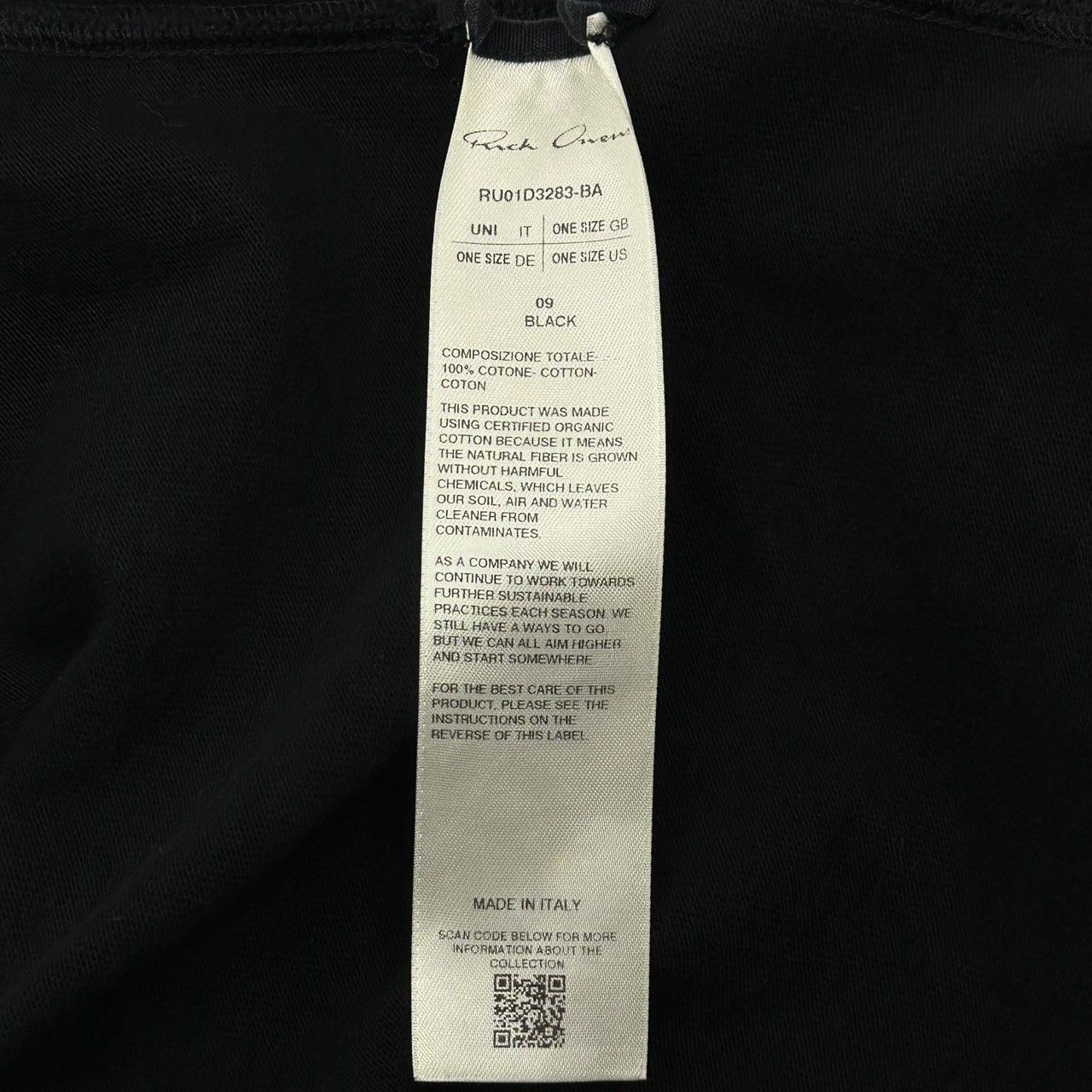 Rick Owens(リックオウエンス) 24SS LIDO TOMMY BIG SIZE TEE ビッグ 