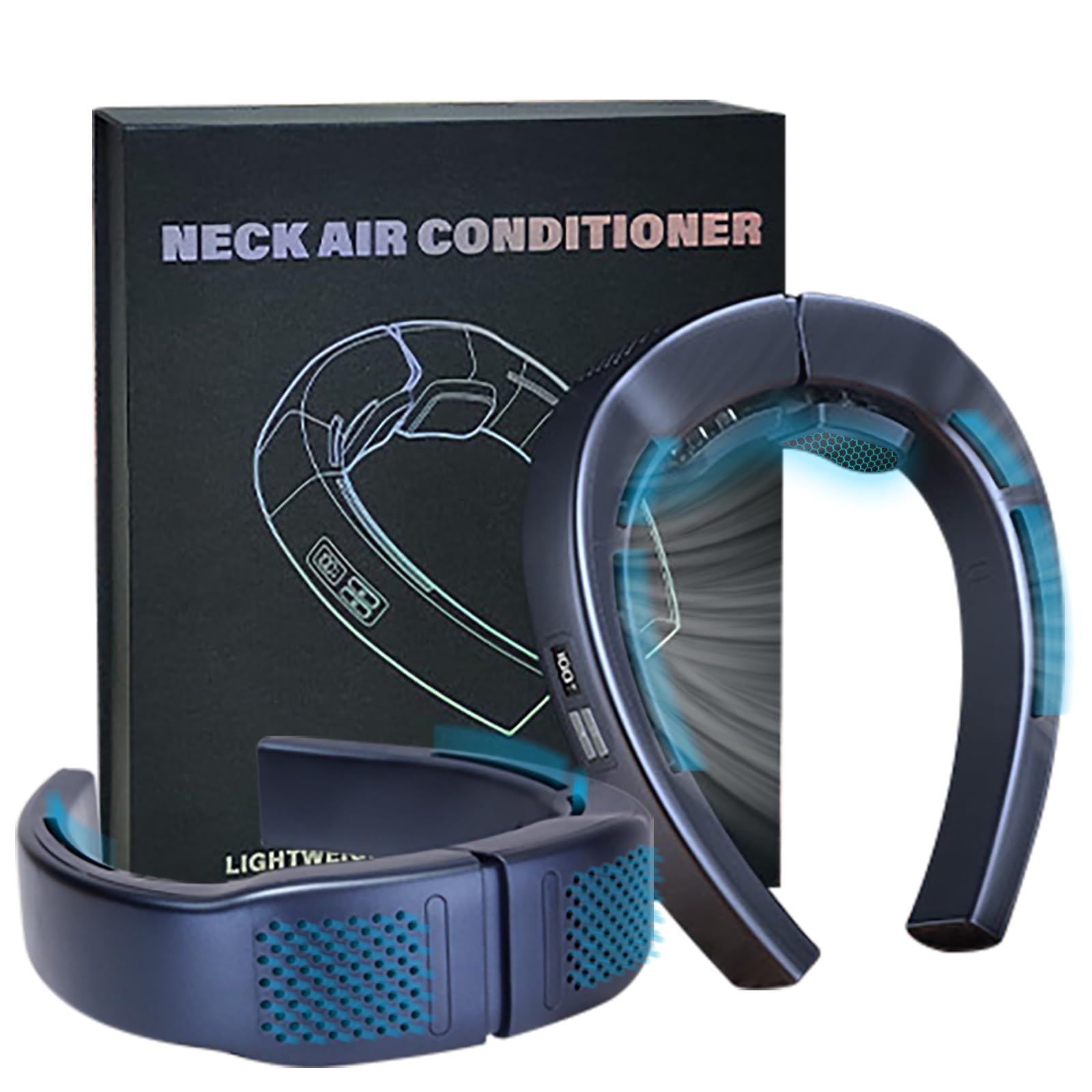 ネックファン 瞬間冷却 スマート 熱中症対策 首掛け扇風機 首掛けファン 超強上下風 ネッククーラー 携帯扇風機 プレゼント 限冷却 最強航続ネッククーラー 6000 mAh大容量 扇風機 2025新登場 首掛けエアコン