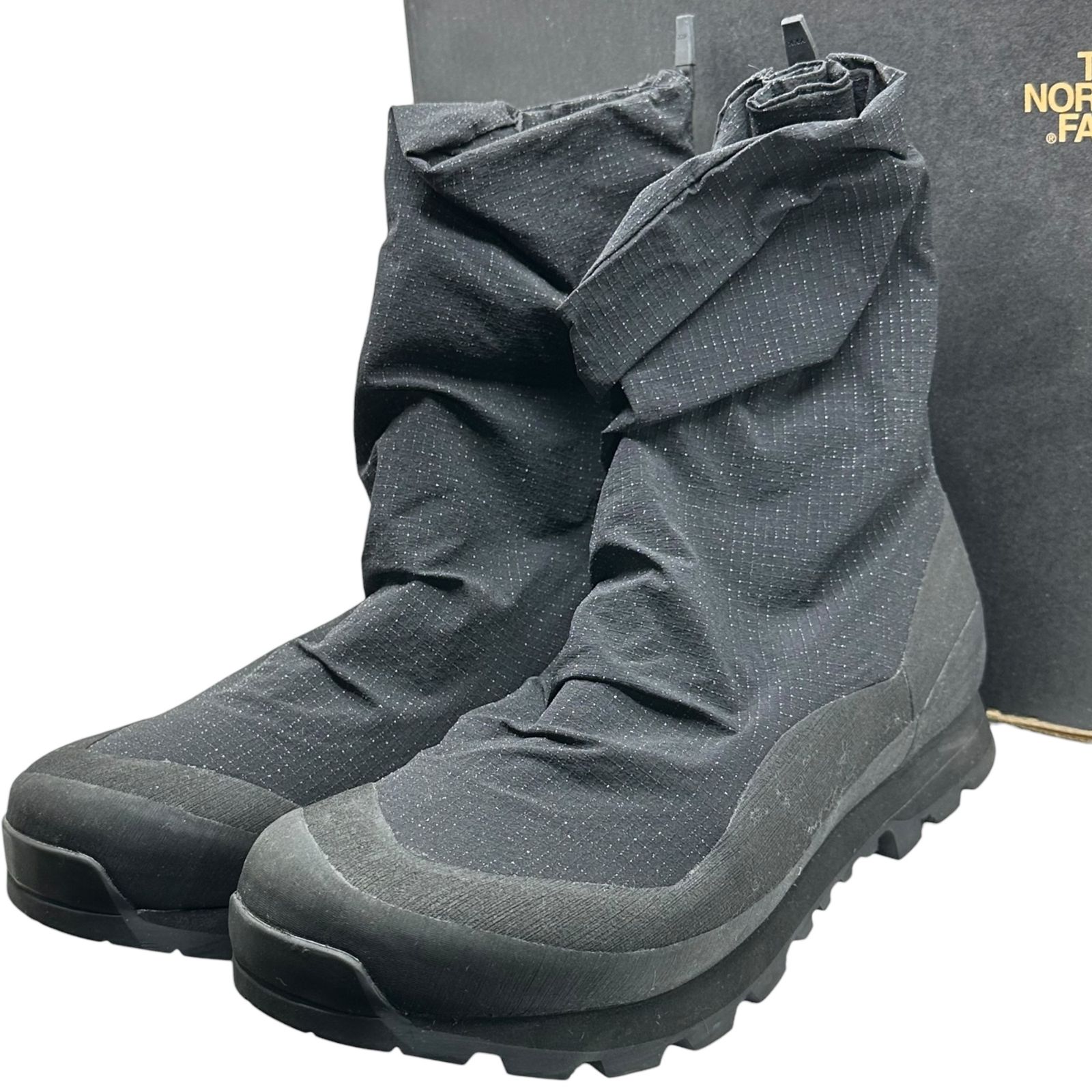 THE NORTH FACE ノースフェイス TNF Rain Boots GORE-TEX レイン ブーツ ゴアテックス NF52440 27cm ブラック スニーカー vibramソール