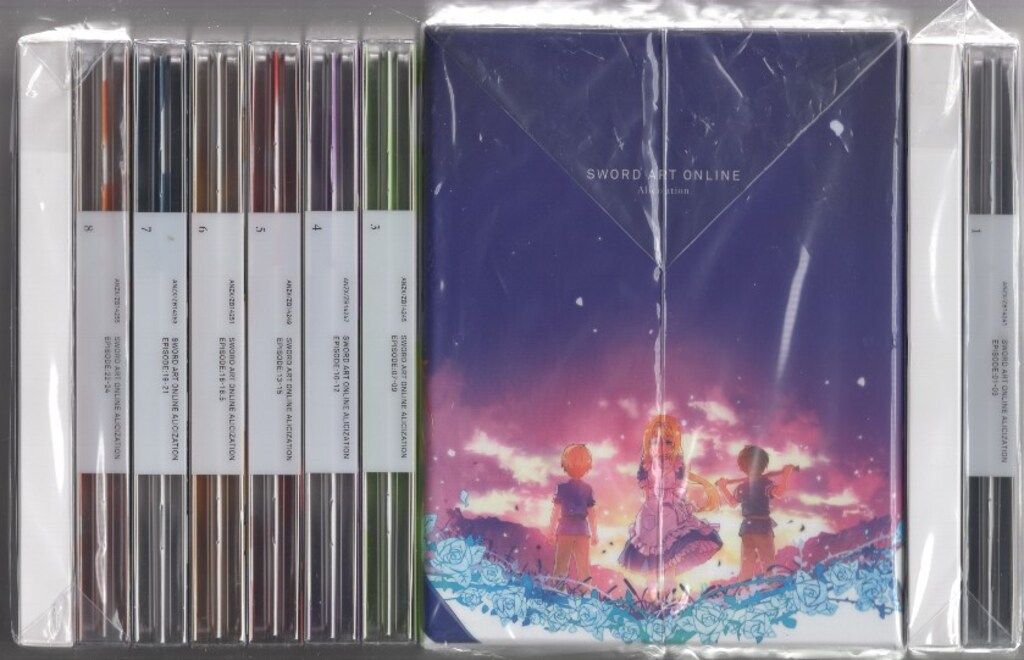 アニメBlu ray ソードアート オンライン アリシゼーション 完全生産 版 全8巻 セット