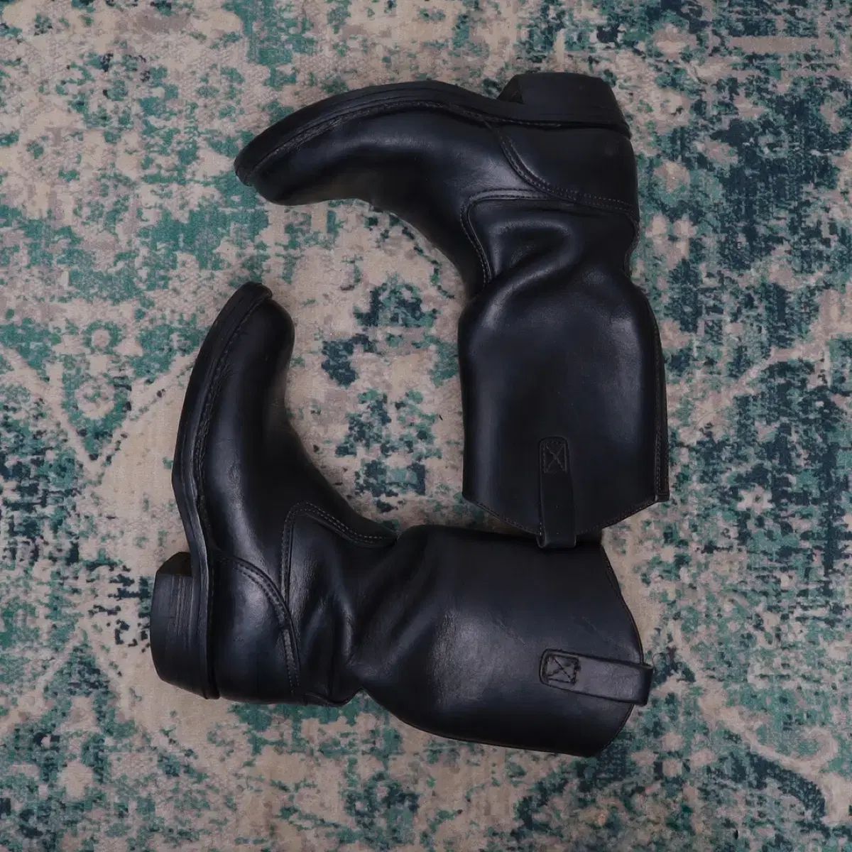 エンジニアブーツ ブラック