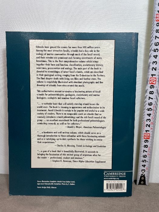 Fossil Crinoids Cambridge University Press Hess Hans