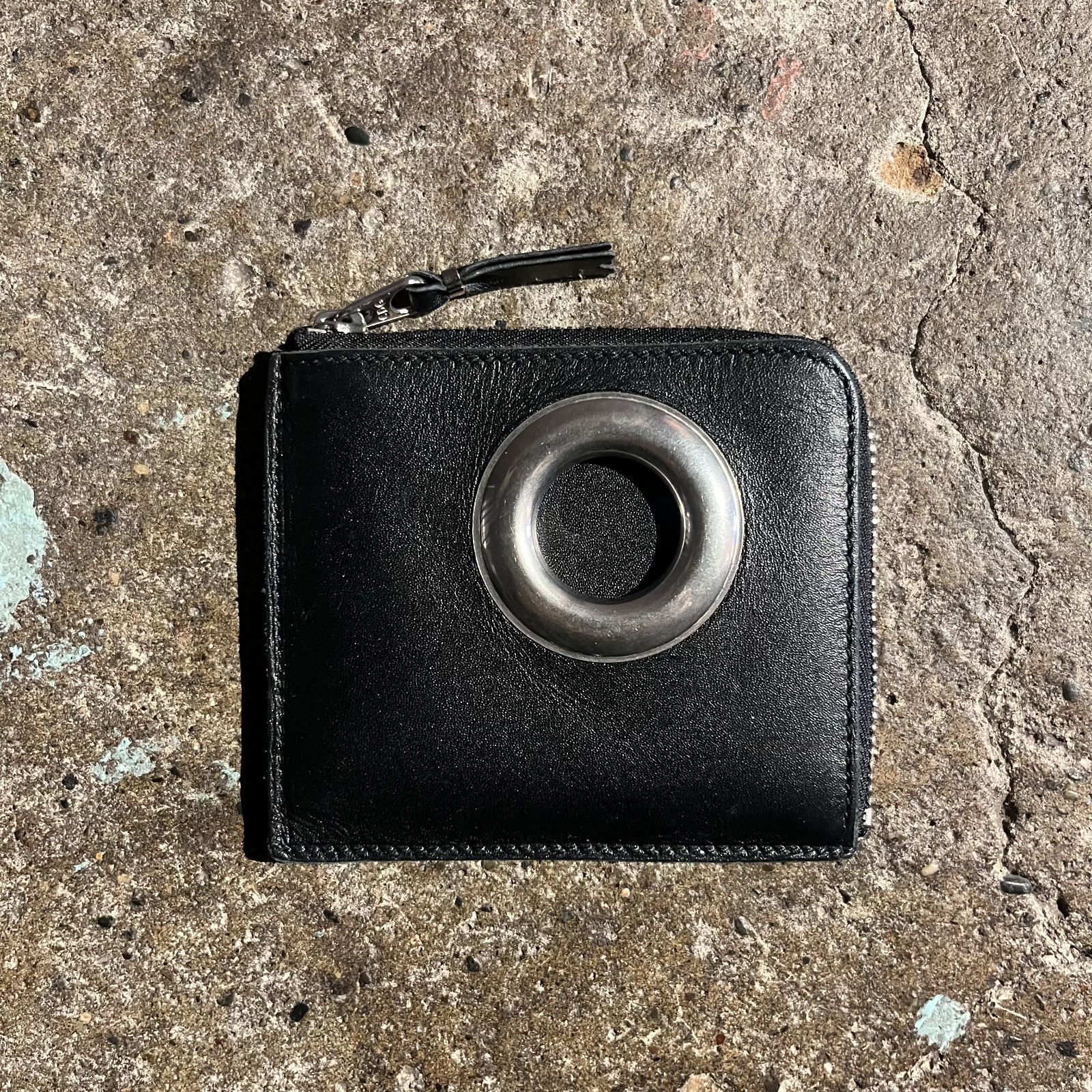 Wallet COMME des GARCONS アイレットL字ウォレット 財布 コインケース ウォレットコムデギャルソン