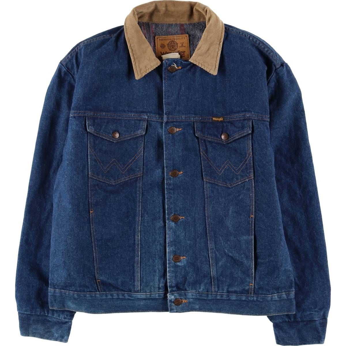 古着 ラングラー Wrangler デニムジャケット メンズXL相当 ヴィンテージ eaa593672