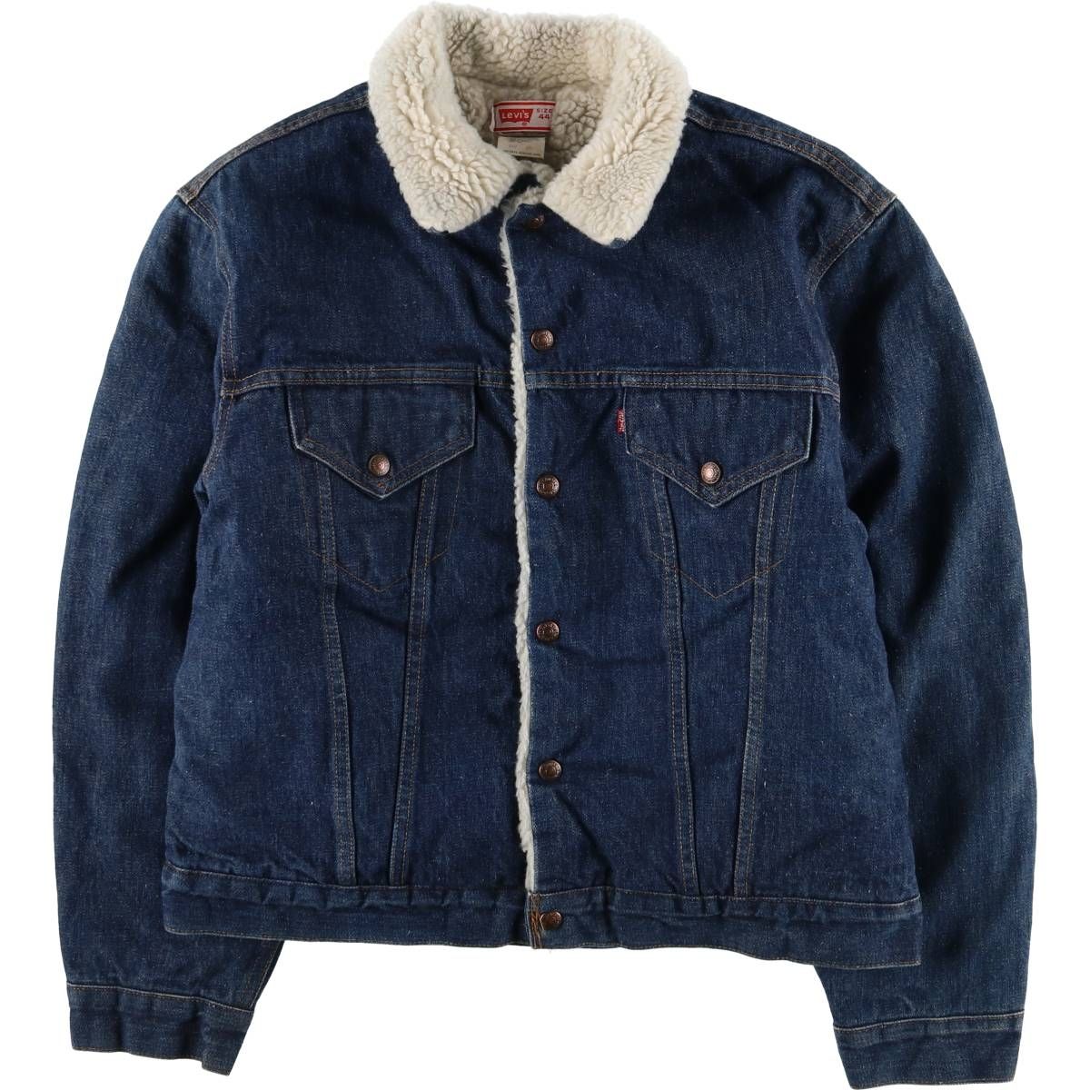 古着 70年代 リーバイス Levi s 70605-0217 デニムボアジャケット メンズL相当 ヴィンテージ eaa593952