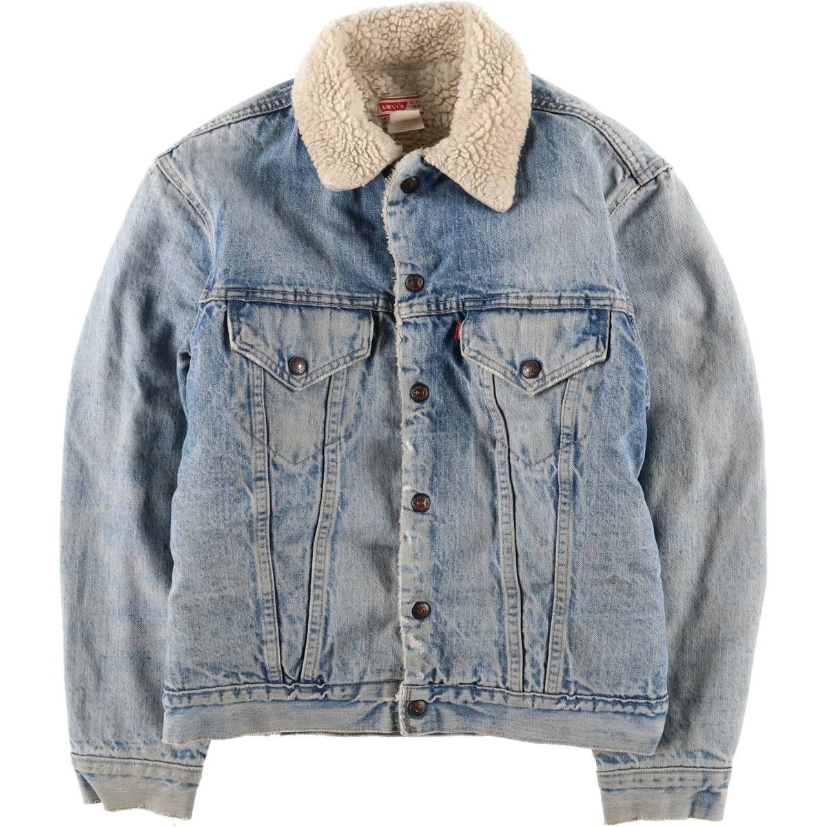 古着 70年代 リーバイス Levi s 70605-0213 デニムボアジャケット メンズM相当 ヴィンテージ eaa593953