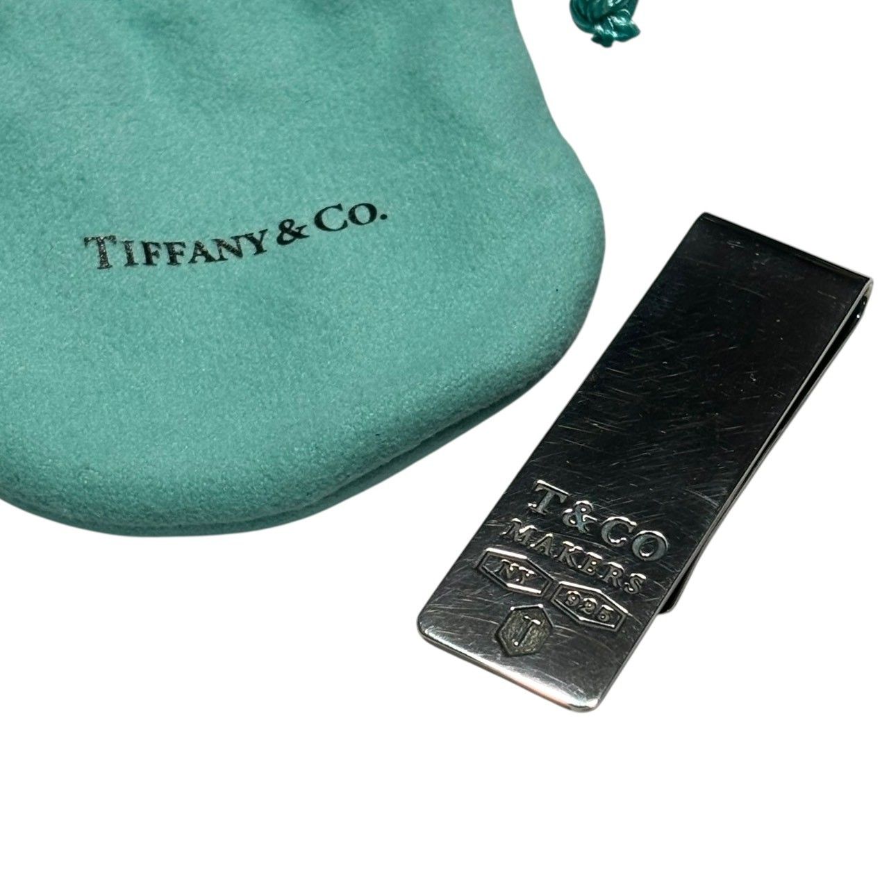 TIFFANY - CO. ティファニー 1837™ Makers Narrow Money Clip Sterling Silver メイカーズ ナロー マネー クリップ スターリング シルバー シルバー