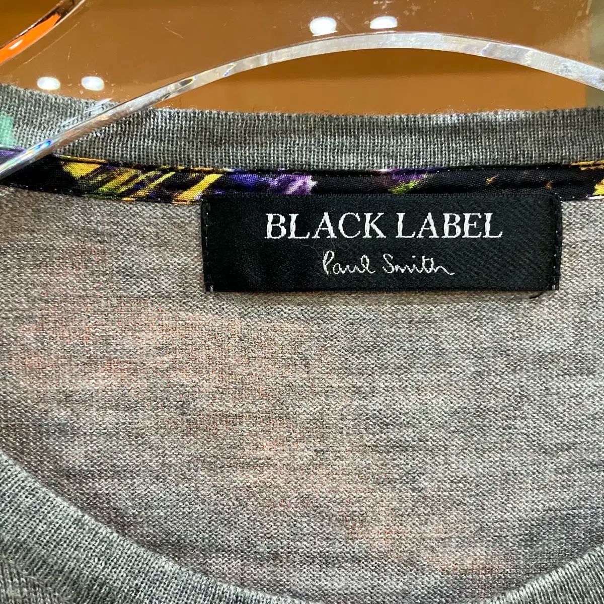 ポール スミス BLACK LABEL グレー カーディガン XXL
