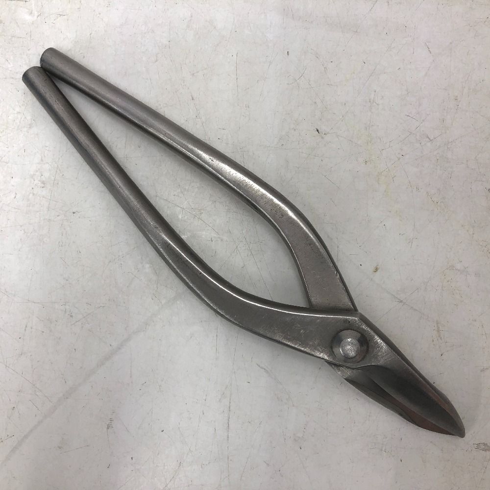 輝盛光 板金鋏 金切鋏 柳刃 ハイスM1 全長約265mm 刃長約60mm