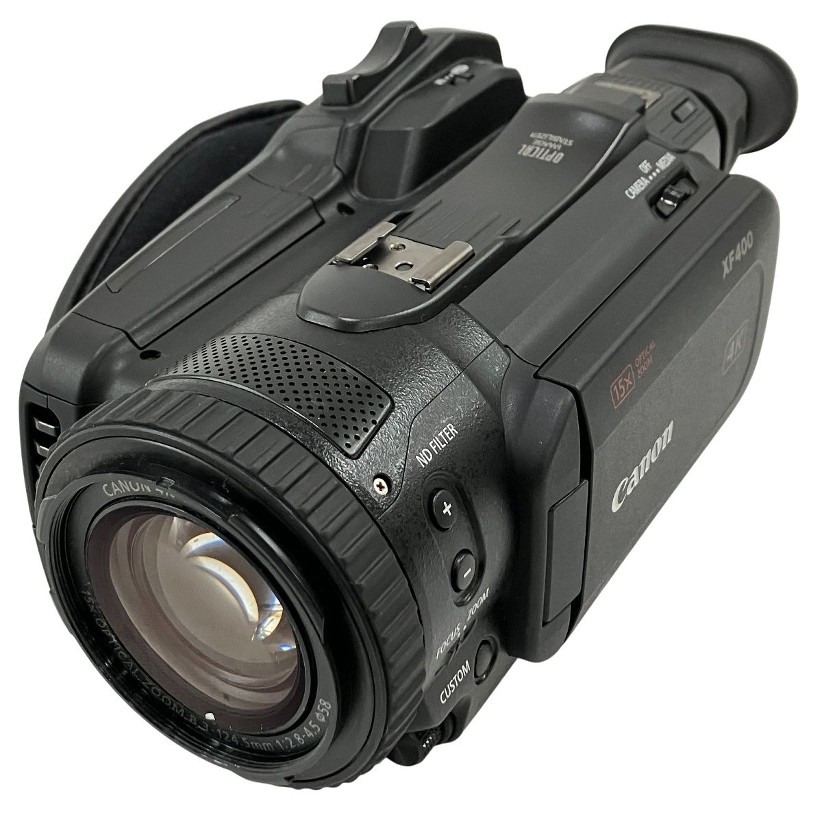 Canon XF400 業務用 ビデオ カメラ 2018年製 4K キャノン 映像 家電 ジャンク H10623397
