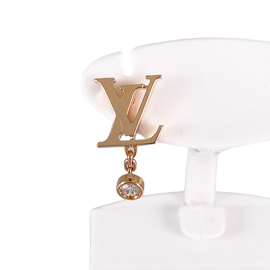 ルイ・ヴィトン LOUIS VUITTON イディール ブロッサム LV Q96549 K18PG