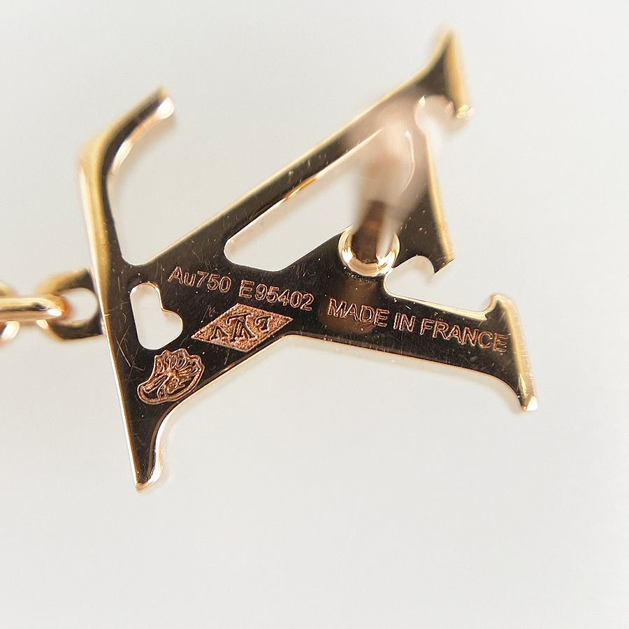 ルイ・ヴィトン LOUIS VUITTON イディール ブロッサム LV Q96549 K18PG