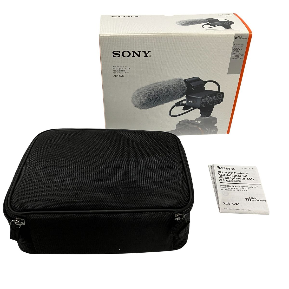 SONY XLR-K2M XLR-A2M ソニー XLRアダプターキット カメラ H10623398