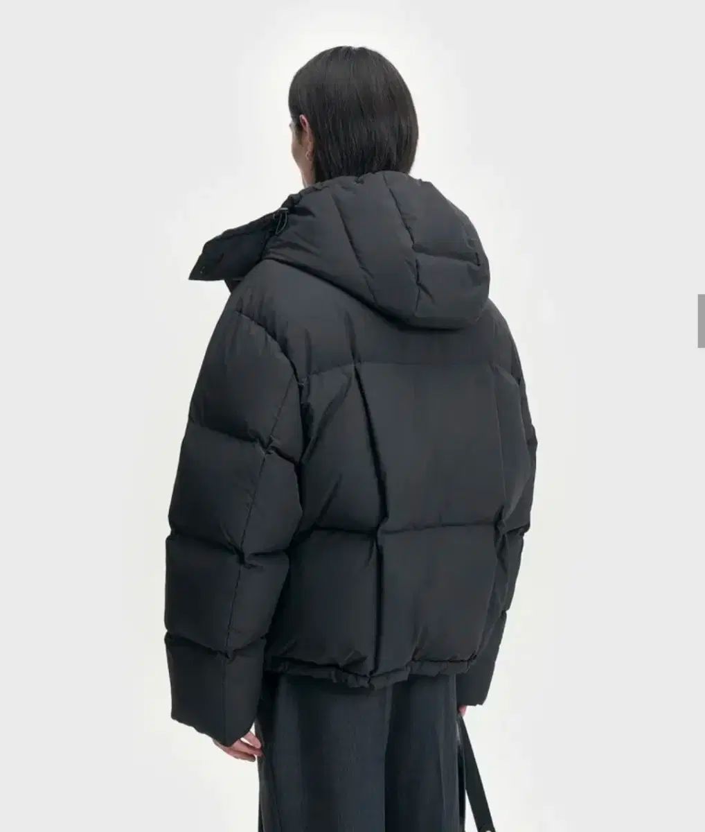 25FW BELIER ベルリエ クロスLINE フーディー グースダウン ブラック