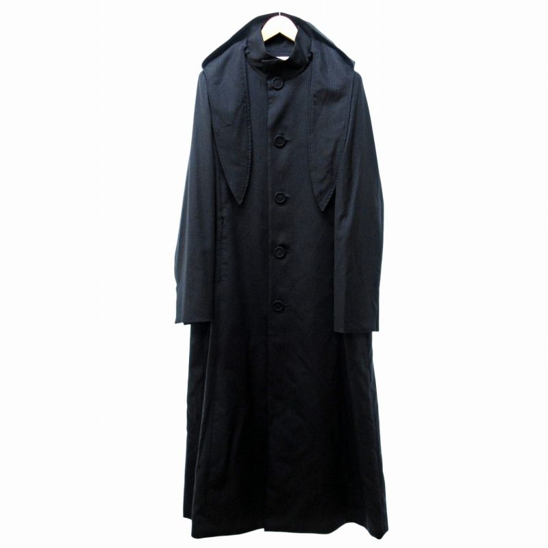 ORIMI 24AW SCARF MAXI COAT サイズ1 オリミ ORIMI 24AW SCARF MAXI COAT フード付き 2WAY ロング コート
