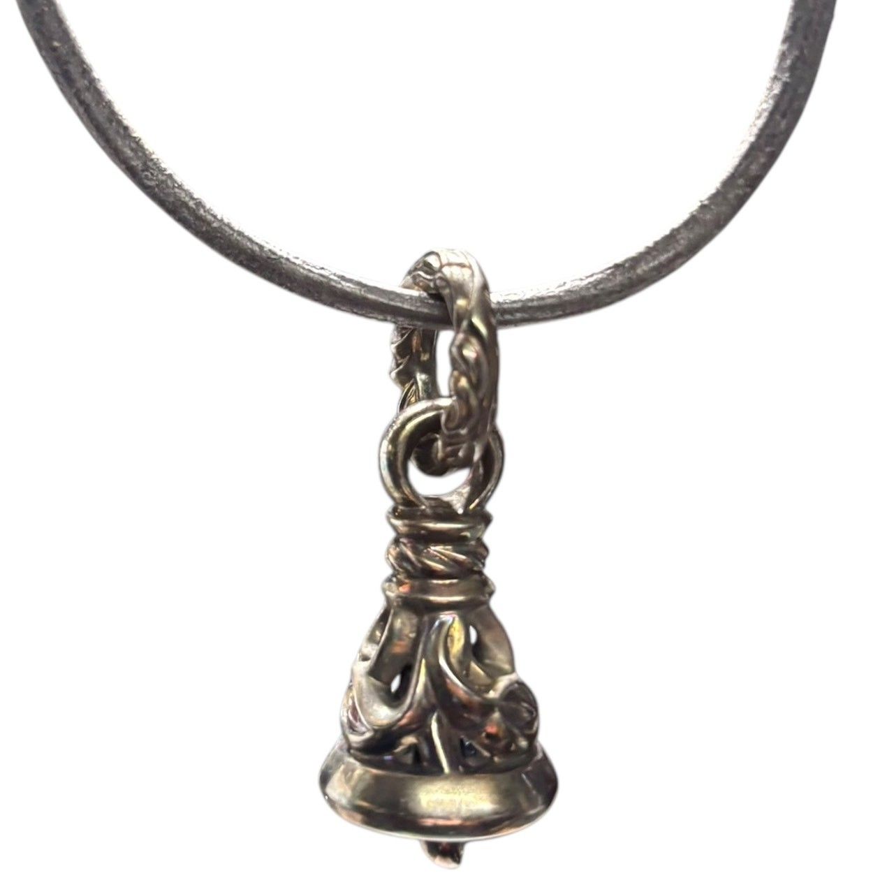 LONE ONES ロンワンズ 10th anniversary Blackout Edition Crane Bell Pendant Top Leather Choker Set 10周年記念 クレーンベル ペンダントトップ レザー