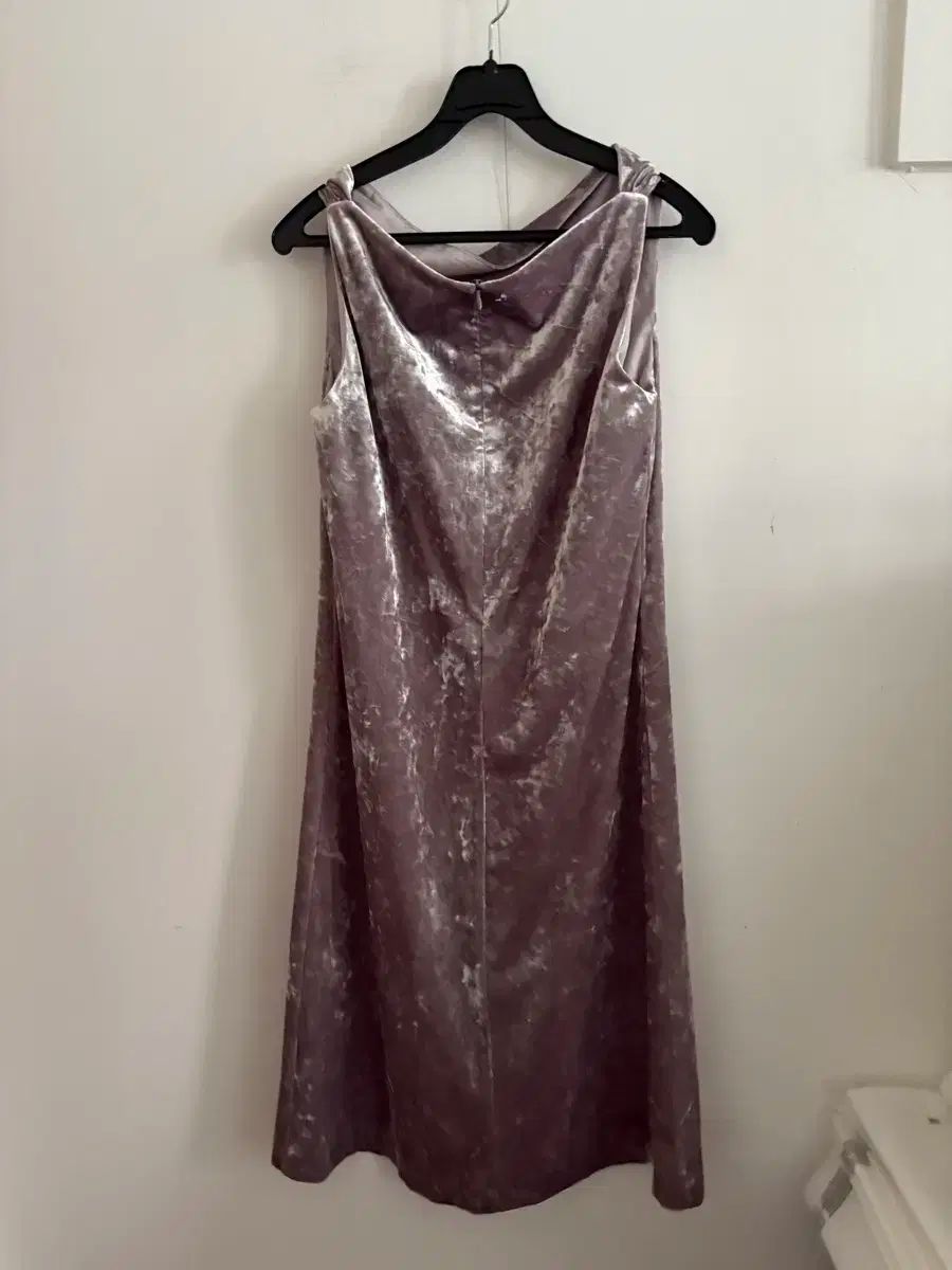  オーバーデューフ ツアーベルベット ONE PIECE 長袖 七分袖 ひざ丈ワンピース