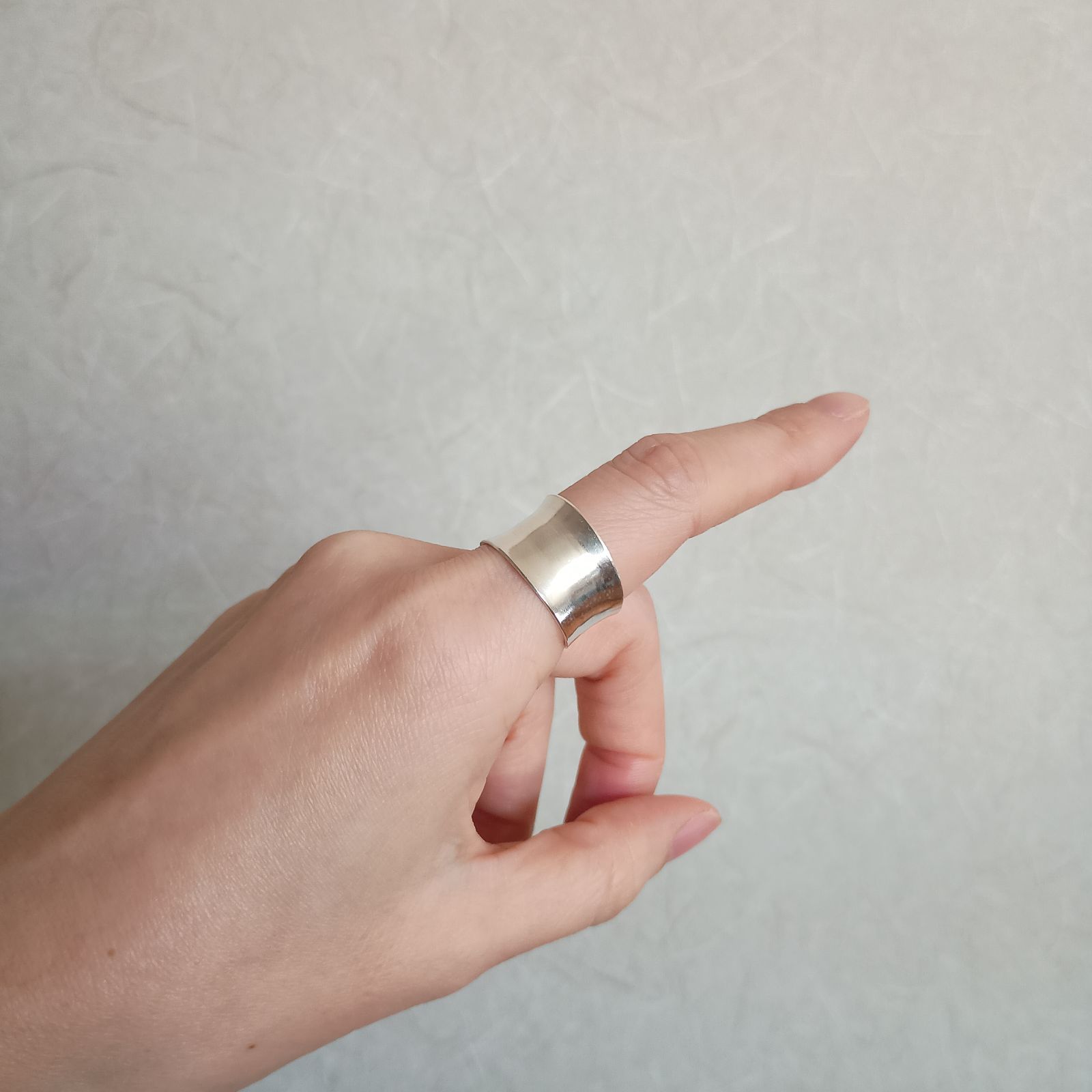 カレンシルバー リング karen silver ring カレン族 逆甲丸[KN028