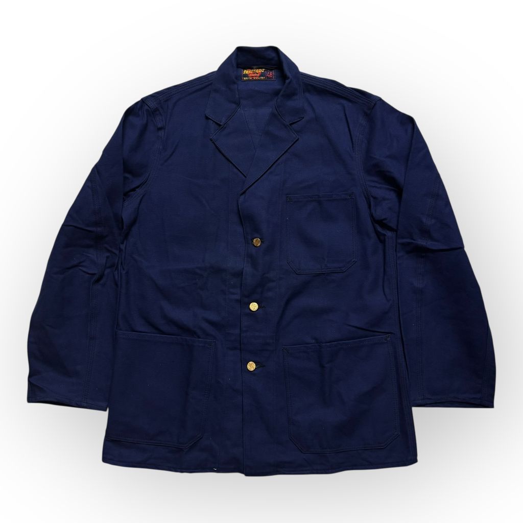 80's FRISTADS ワークジャケット ユーロ Scandinavian Ferry Lines