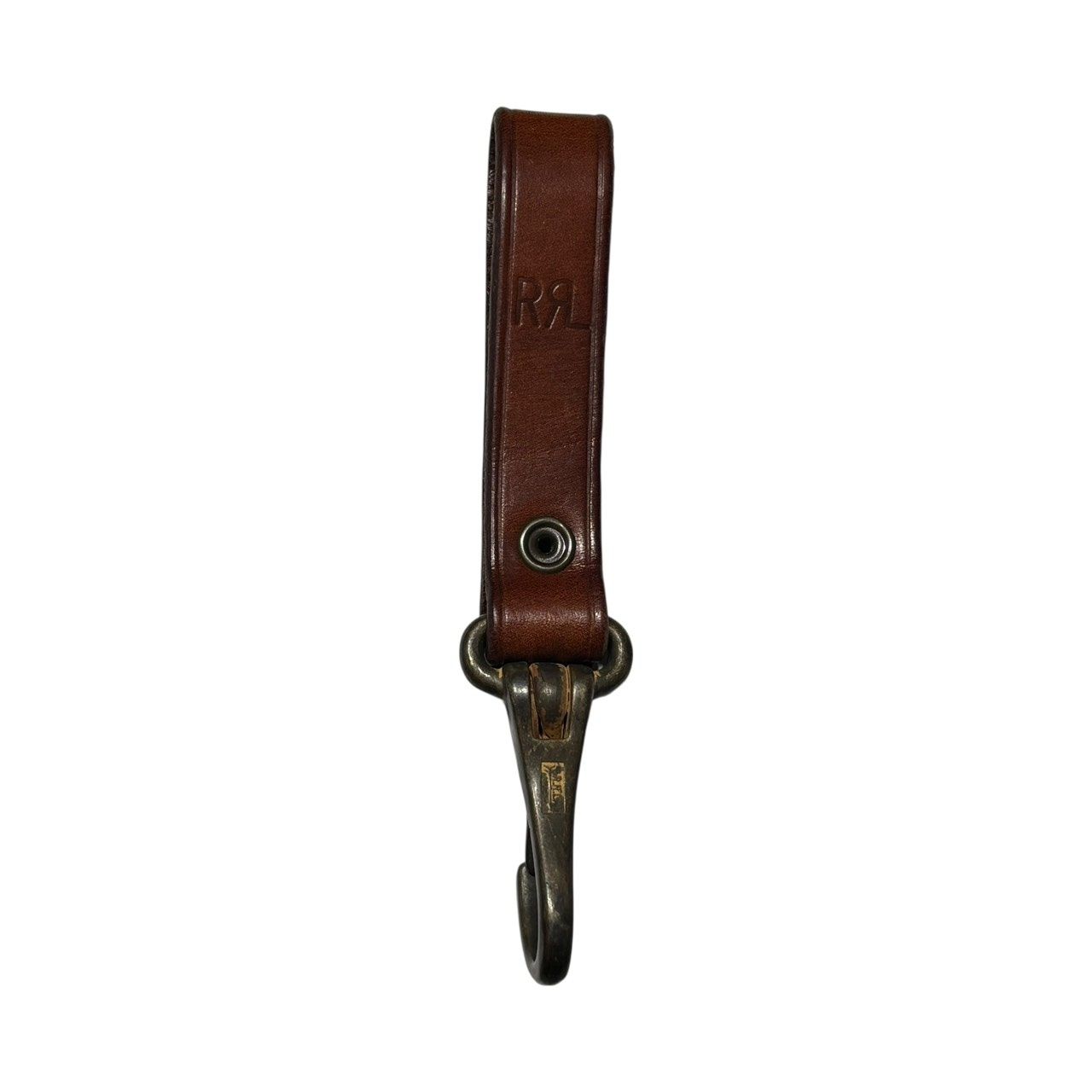 RRL(ダブルアールエル) Leather Concho Hook Keyring レザー コンチョ