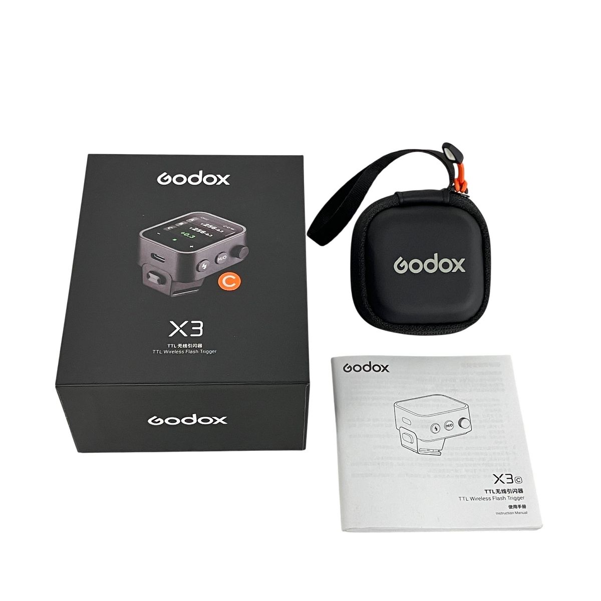 GODOX X3 C ワイヤレス フラッシュトリガー カメラ 良好 Y10610709