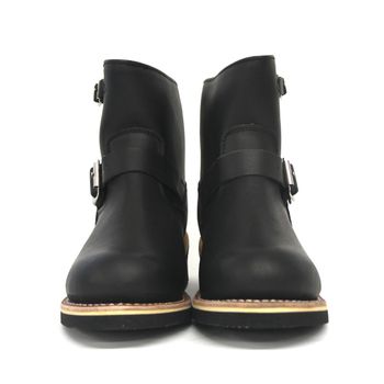 グッドイヤーウェルト製法 本格ショートエンジニアブーツ