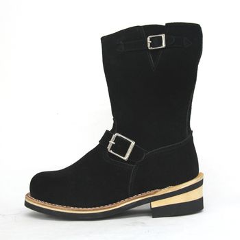 本革 グッドイヤーウェルト製法 スエード素材 エンジニアブーツ GB 9810 God-Bless 23から28