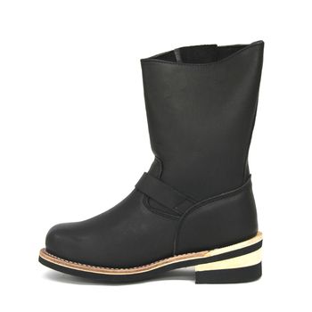 オール本革素材 エンジニアブーツ