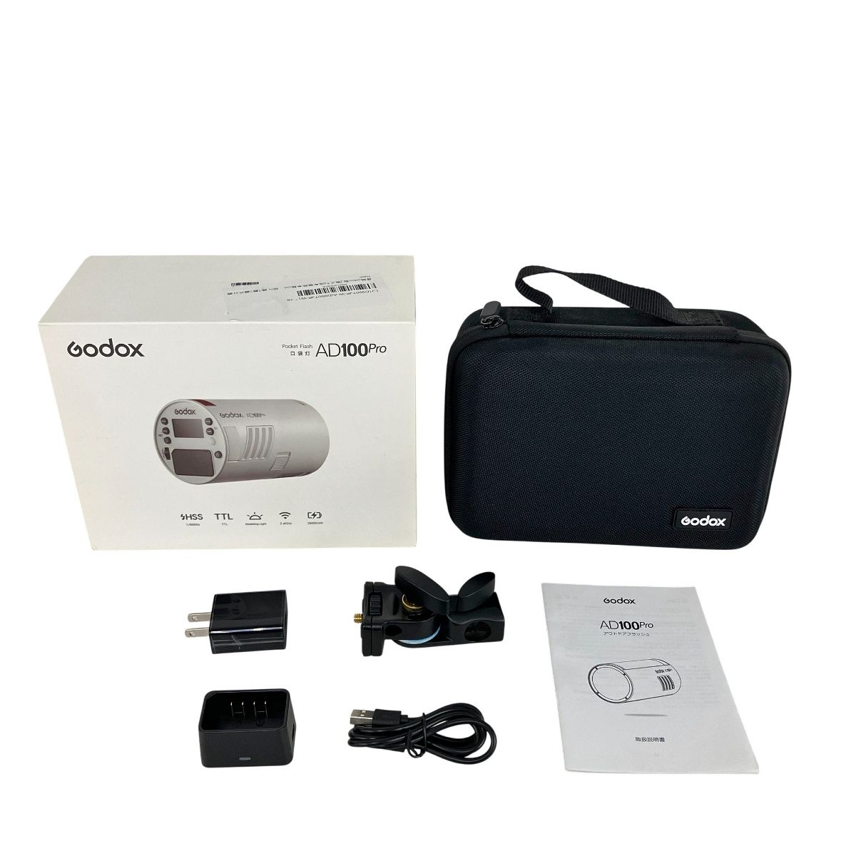 GODOX AD100 pro フラッシュ ストロボ カメラ 良好 Y10610710