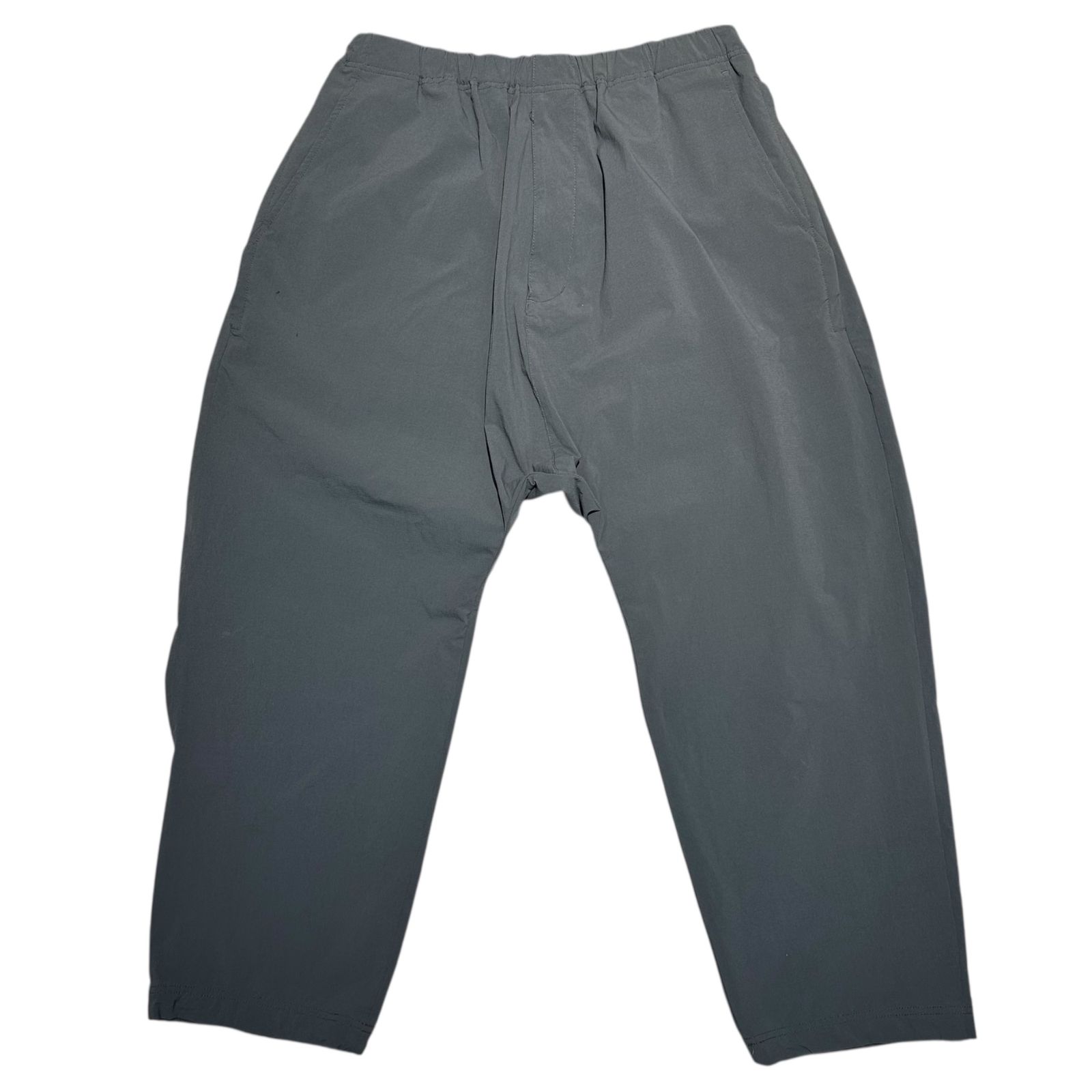 SSZ エスエスズィー 23AW Multiple pocket gimmick nylon sarouel pants マルチポケット ギミック ナイロン サルエル パンツ 11-24-1223-139 S チャコールグレー