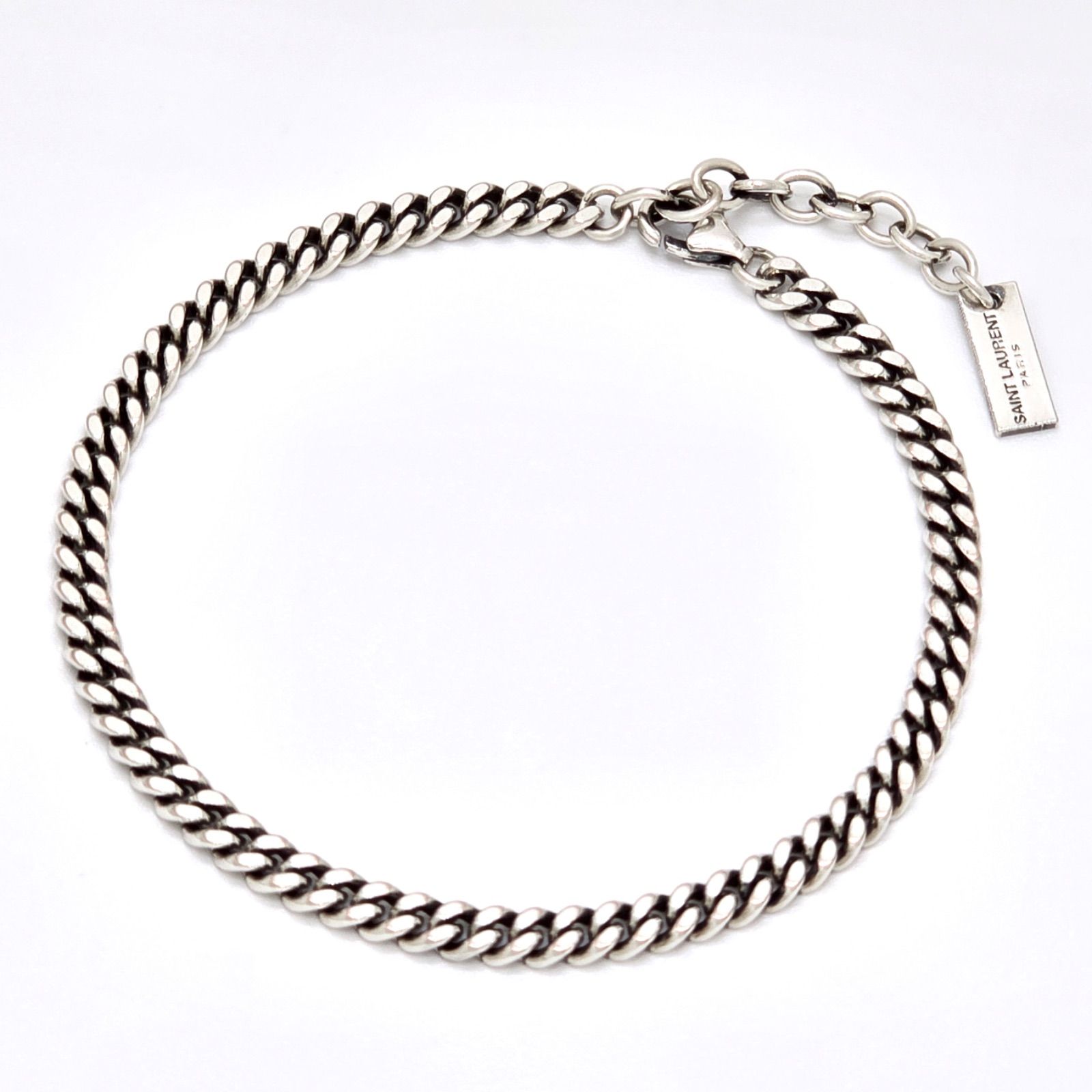 SAINT LAURENT PARIS サンローランパリ チェーン ブレスレット 喜平