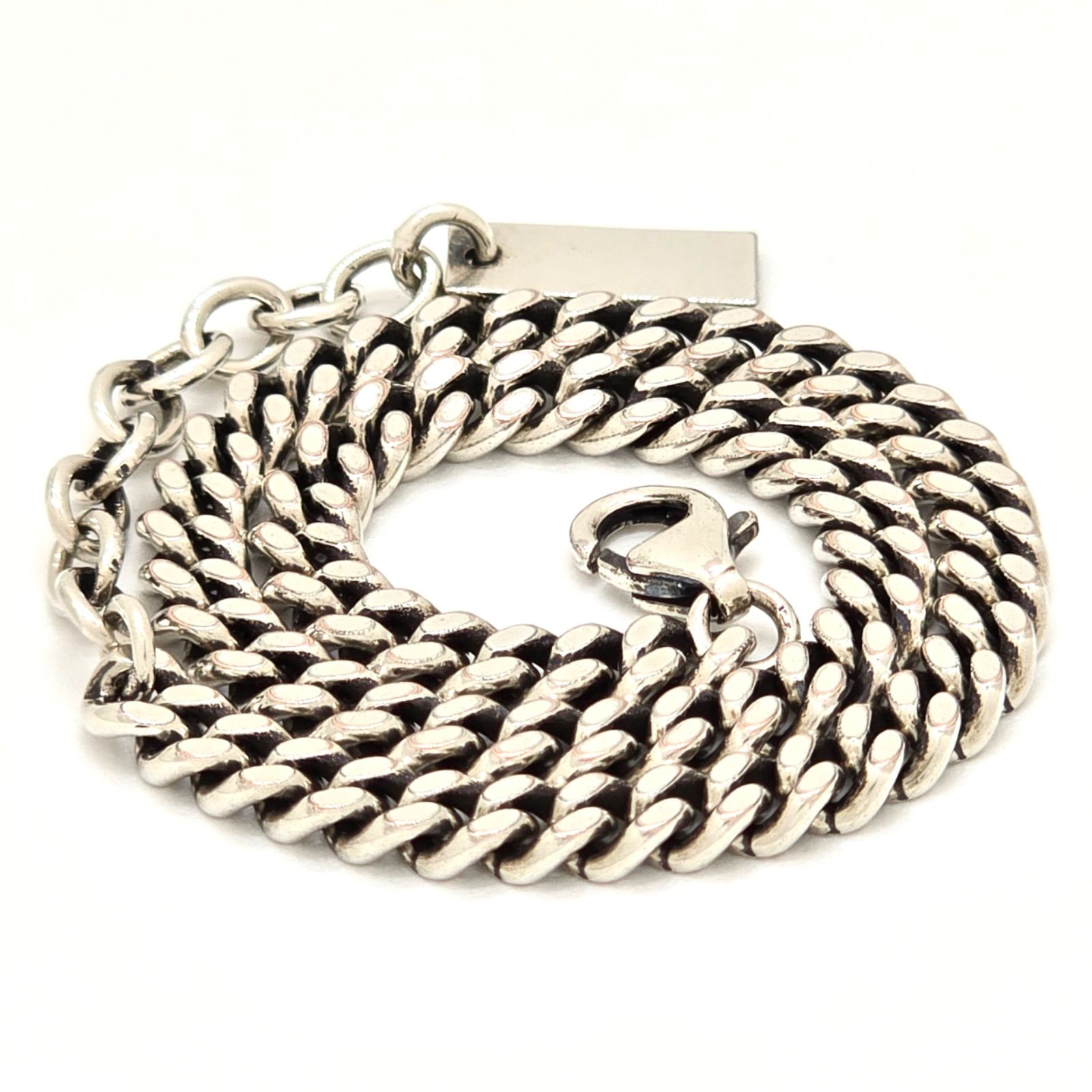 SAINT LAURENT PARIS サンローランパリ チェーン ブレスレット 喜平