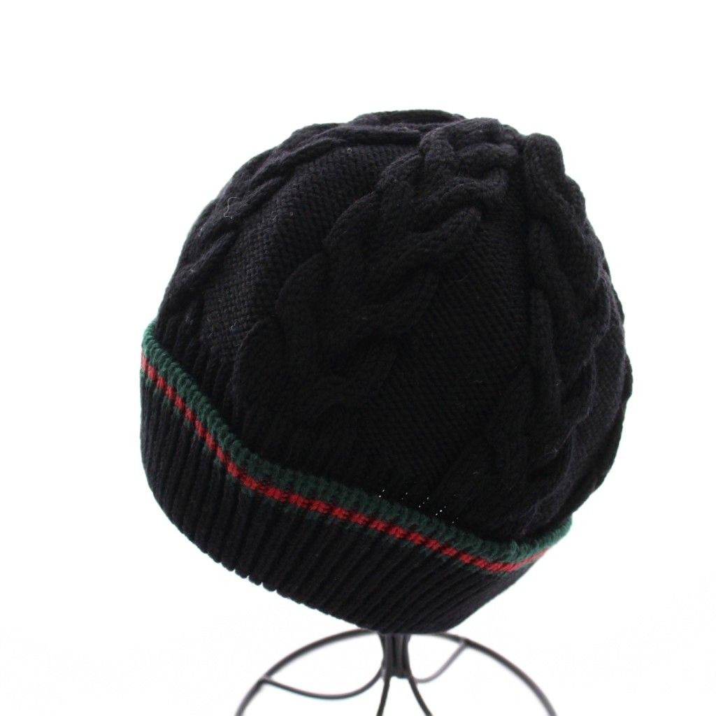 グッチ GUCCI シェリーライン ニット帽 帽子 ビーニー ニットキャップ