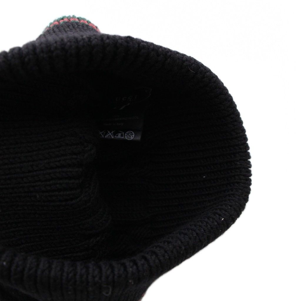 グッチ GUCCI シェリーライン ニット帽 帽子 ビーニー ニットキャップ