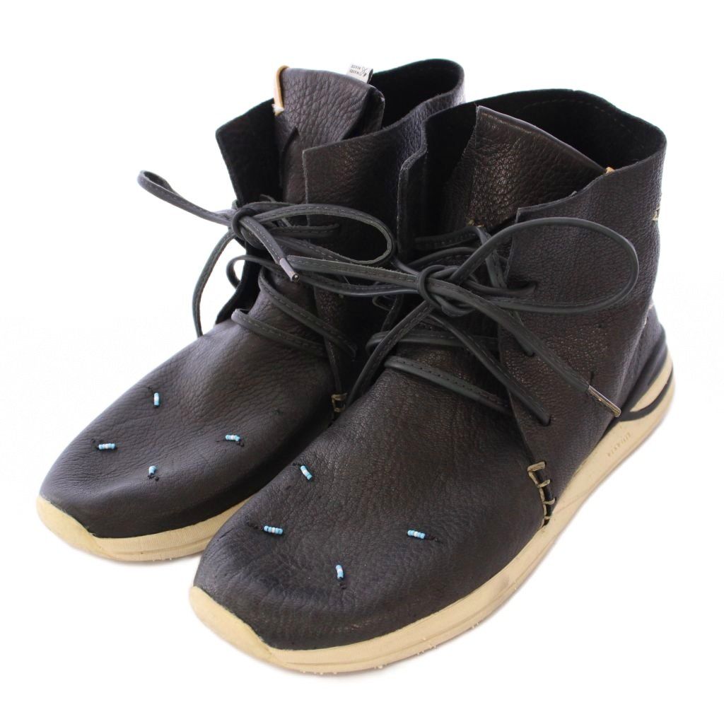 ビズビム VISVIM HURON MOC HI-FOLK ハイカットスニーカー シューズ